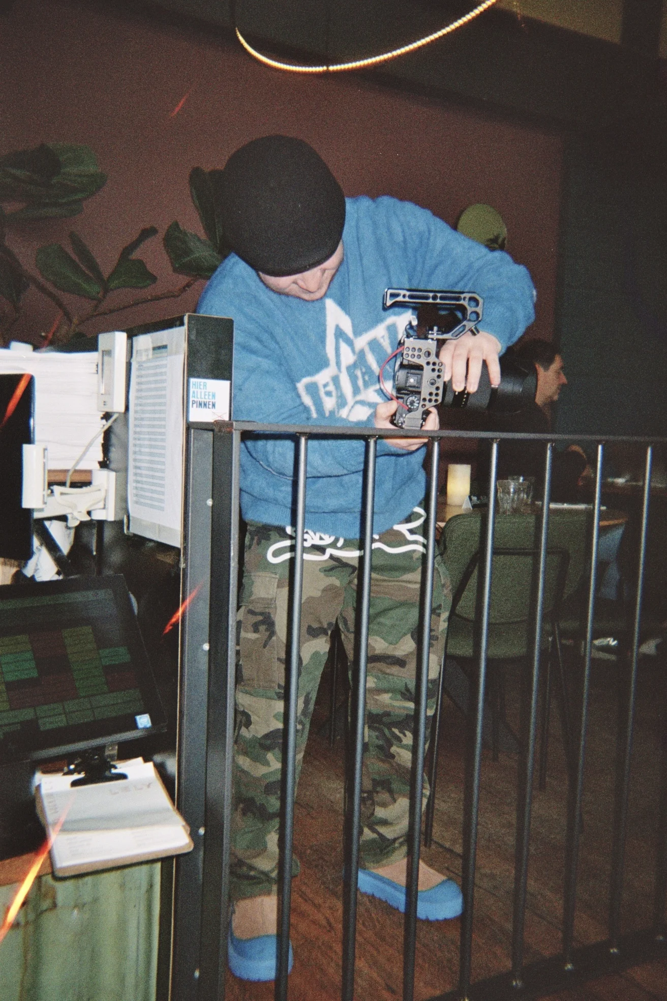 Social media management team creating content strategy for restaurant clients